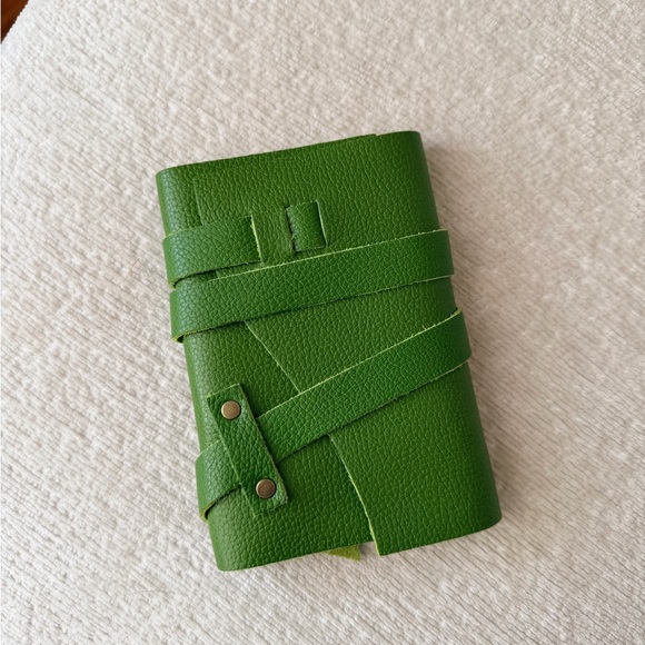 Portland Leather Accessories - Portland Leather Vibrant Green Journal